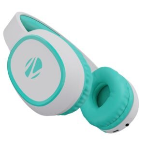 Zebronics Thunder (2026 Upgrade) Wireless Headphones, BTv6.0, True 60 Hrs Playback at 100% Volume(Upto 100 Hrs at 50%), 40mm Drivers,ENC, Gaming Mode, Dual Pairing, AUX & mSD,Rapid Charging(Sea Green)