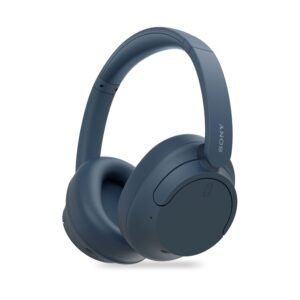 Sony WH-CH720N Active Noise Cancellation Wireless Bluetooth Over Ear Headphones with Mic, Adaptive Sound Control, Quick Charge, Up to 35Hrs Battery, Customized EQ- Blue : Model : YY2966 Visit the Sony Store