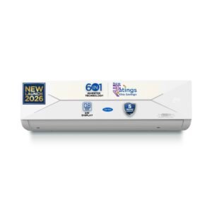 Carrier 1.5 Ton 3 Star Flexicool Inverter Split AC White