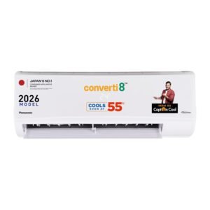 Panasonic 1 Ton Inverter Split AC White