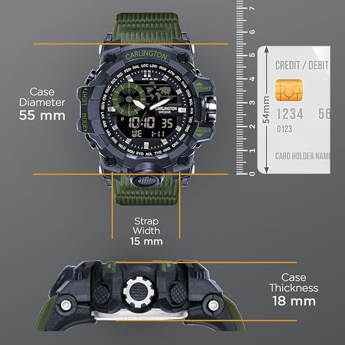 Carlington Analog Watch CT3388 for men and boys