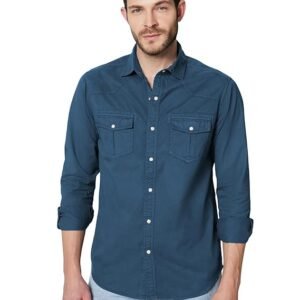 Symbol Premium Men's Slim Fit Pure Cotton Shirt