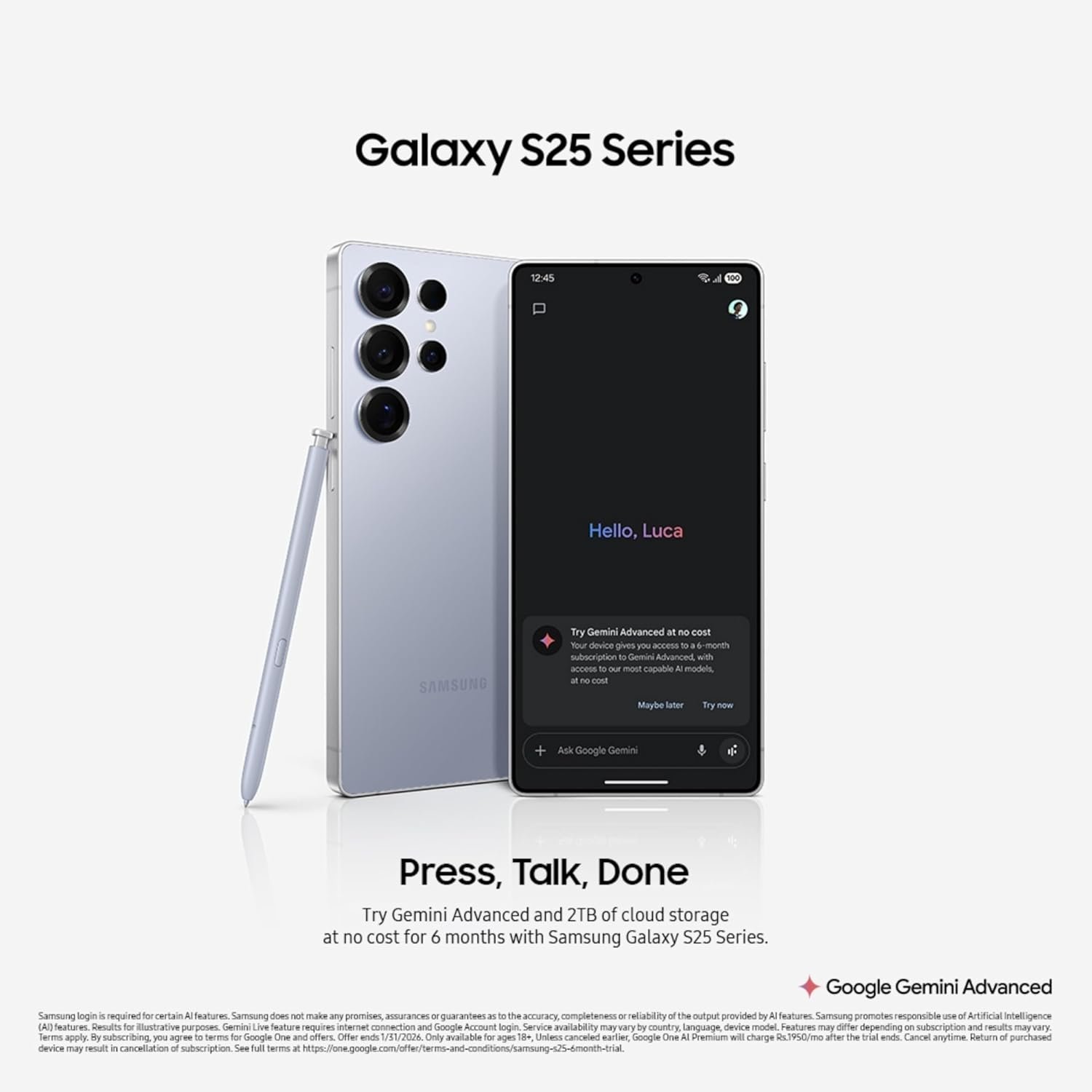 Samsung Galaxy S25 5G Smartphone