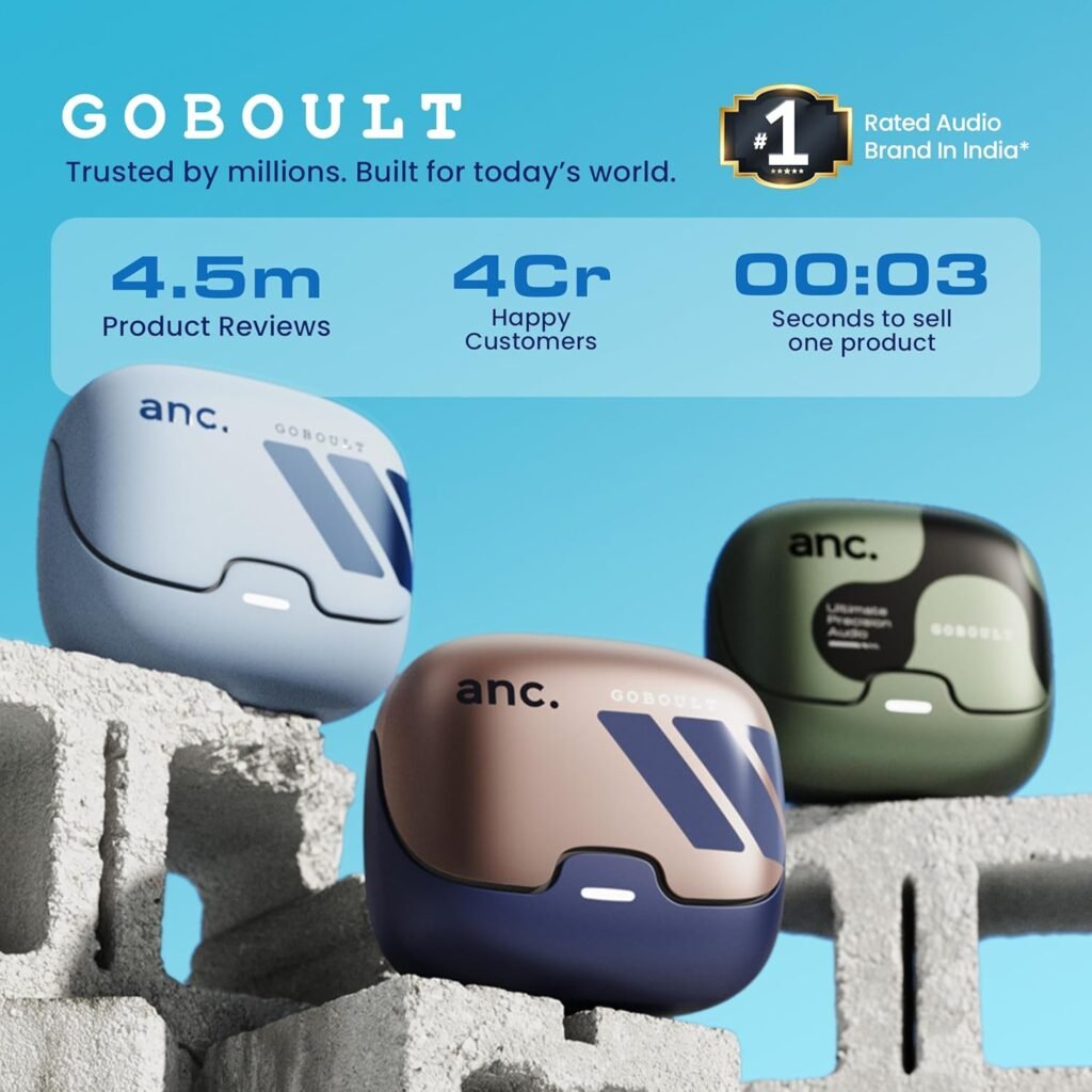 boAt Z40 Pro Wireless Earbuds Cloud Blue