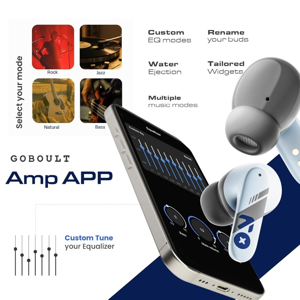 boAt Z40 Pro Wireless Earbuds Cloud Blue
