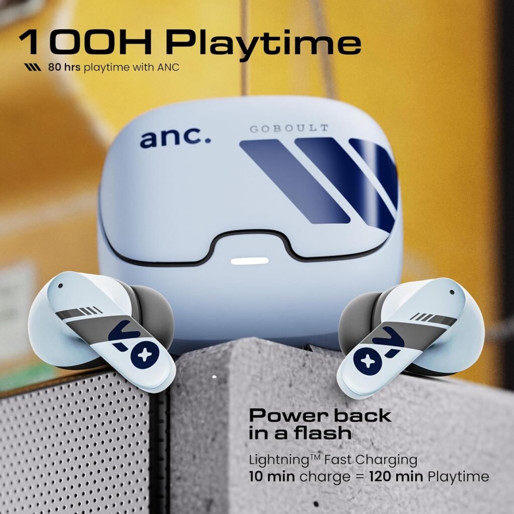 boAt Z40 Pro Wireless Earbuds Cloud Blue